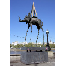 Горячая распродажа статуя слона Dali для оптовых продаж